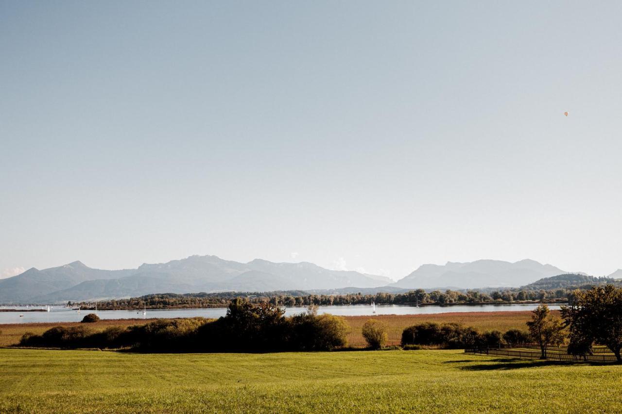 Chiemsee Ferienwohnung Gartenblick Prien am Chiemsee Extérieur photo